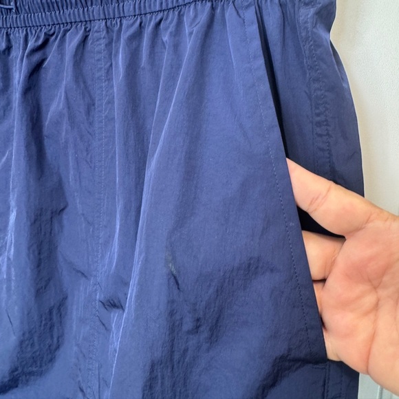 PINK Victoria's Secret Satin Parachute Cargo Pants Blue - Picture 15 of 16